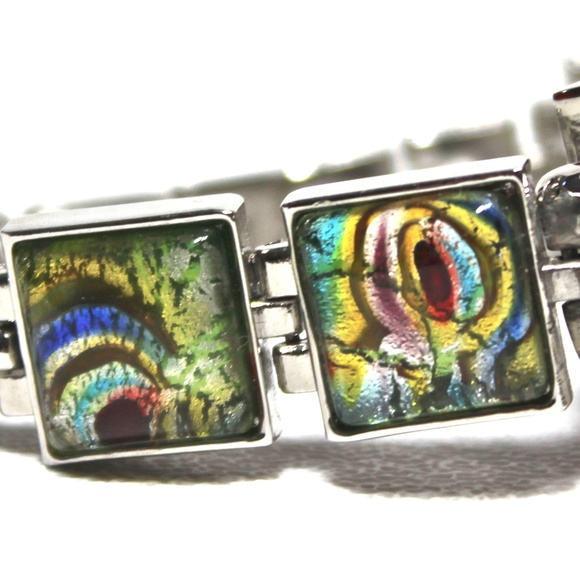COPY - CLEARANCE⬇️NWOT Green Dichroic Glass Watch—$ FIRM - Picture 5 of 8